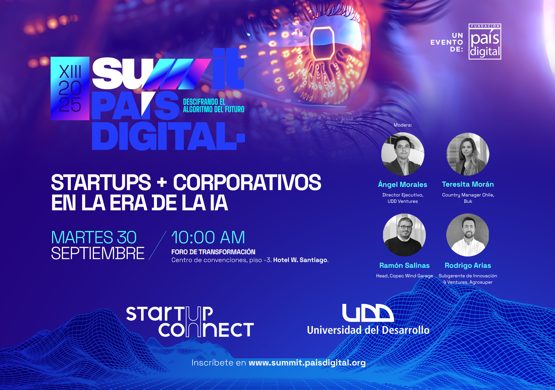 Panel «Startups + Corporativos en la era de la IA»